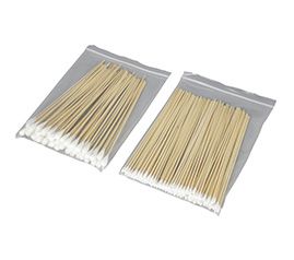 Cotton tipped applicator swabs